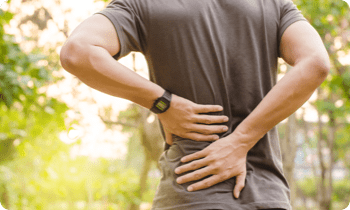 Man With Sore Back — Health Specialists on Fraser Coast, QLD