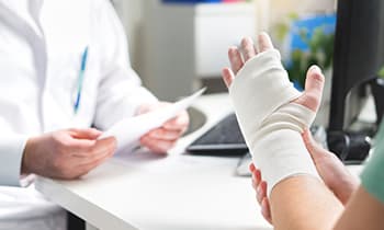 Injured Hand — Health Specialists on Fraser Coast, QLD
