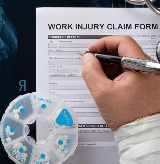 Injury Claim Form — Health Specialists on Fraser Coast, QLD